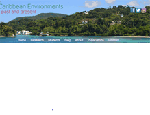 Tablet Screenshot of caribbeanenvironments.com